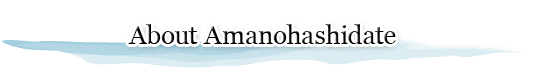 About Amanohashidate