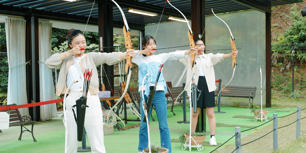 HPスライド用アーチェリー